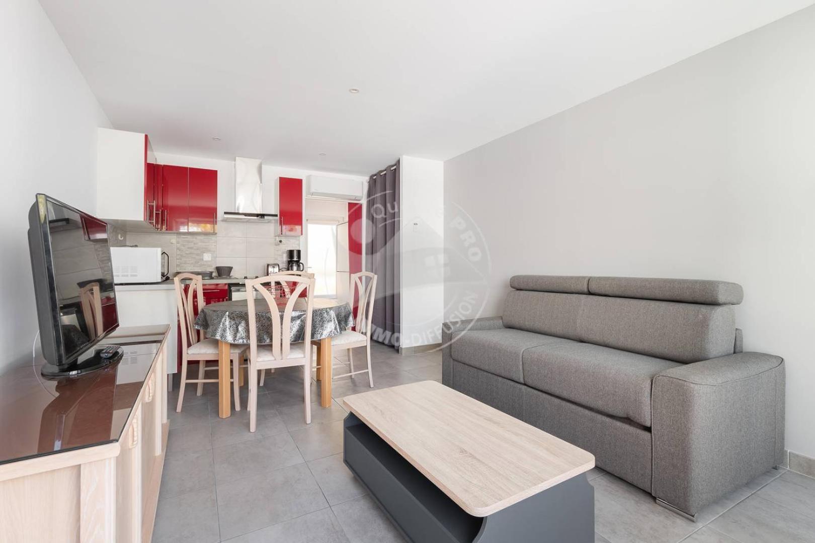 As21512 - Studio Cabine Vue Mer Laterale Avec Parking Prive A 20M De La Plage Le Grau-du-Roi Exterior foto